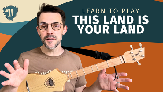 How to Play "This Land Is Your Land" | Dulcimer Guitar Lessons | Learn with Ryan