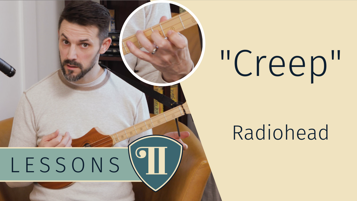 LEARN "Creep" on Seagull Merlin or Strumstick in G Dulcimer Guitar