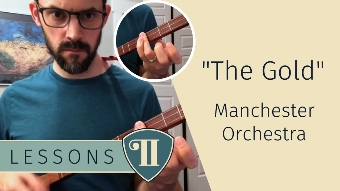 The Manchester -"The Gold" on Strumstick Dulcimer Guitar