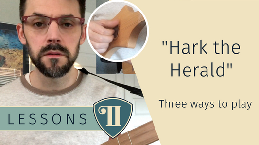 Hark the Herald Lessons on Stick Dulicmer Guitar
