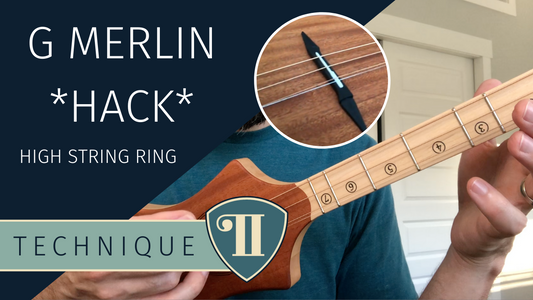 *HACK* for Better Tone on 'G' Seagull Merlin Dulcimer Guitar