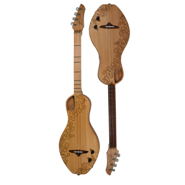 Boondocker Celtic Maple + Spruce Dulcimer Electric/Acoustic