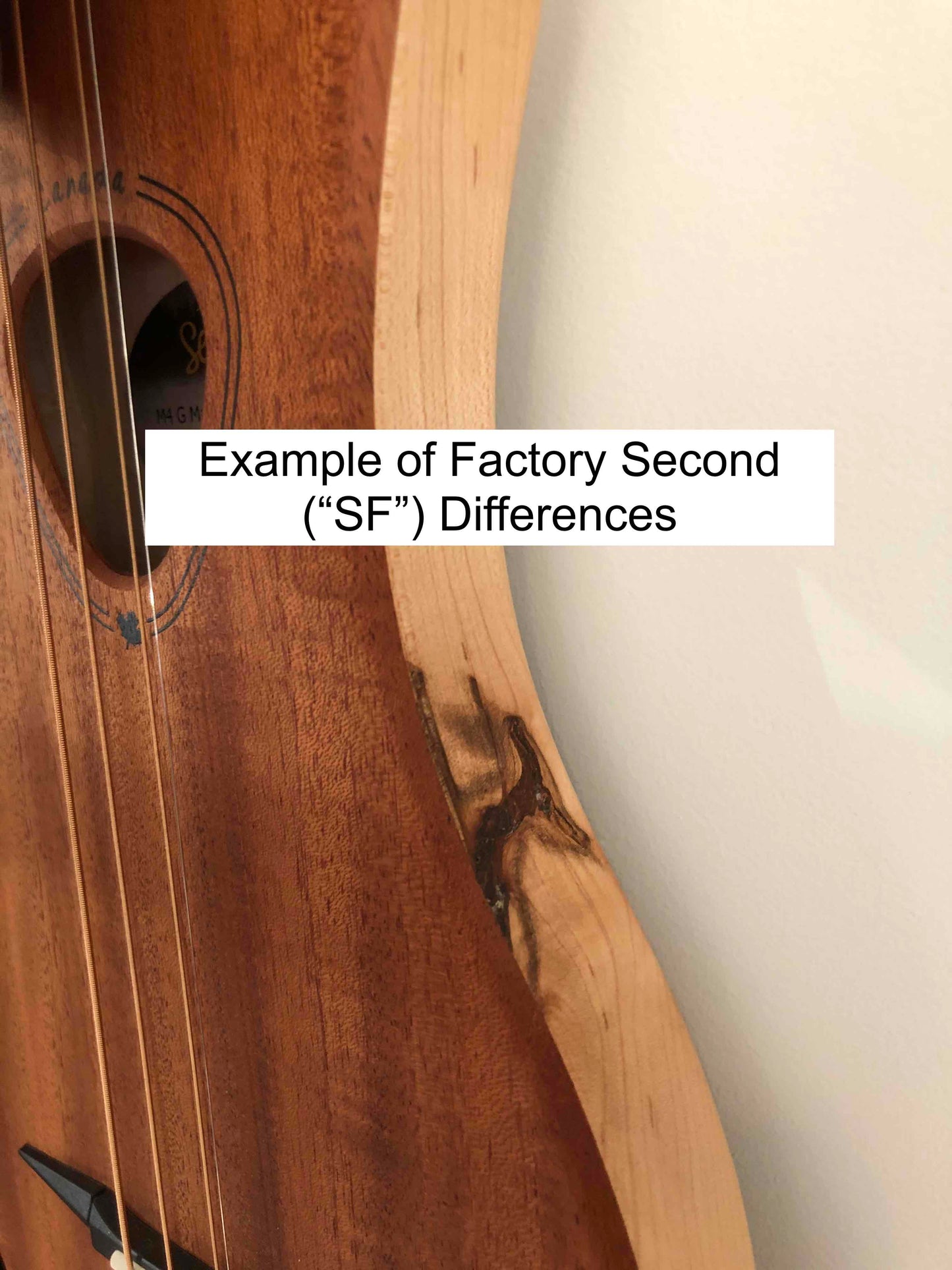 "SF" - Seagull Merlin M4 Mahogany EQ Dulcimer (Factory Second)