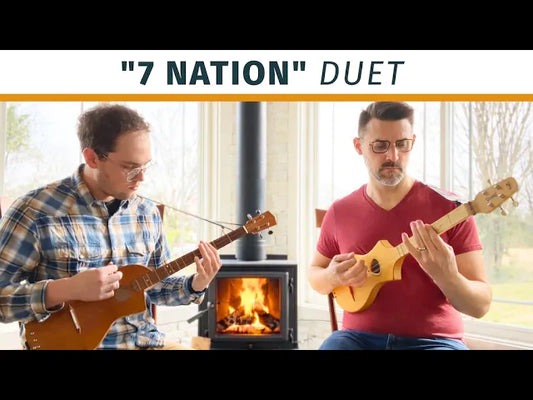"7 Nation" Duet - on a Dulcimer Guitar