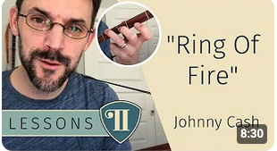 LEARN - Johnny Cash, "Ring of Fire" - Stick Dulcimer Guitar