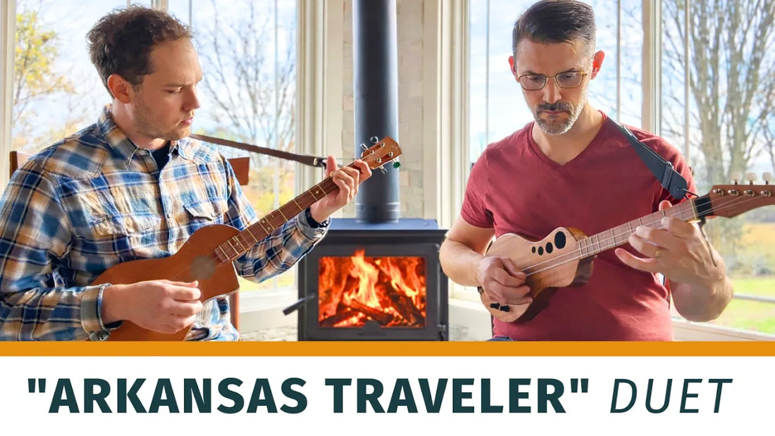 "Arkansas Traveler" Duet - Learn Bluegrass on a Dulcimer Guitar