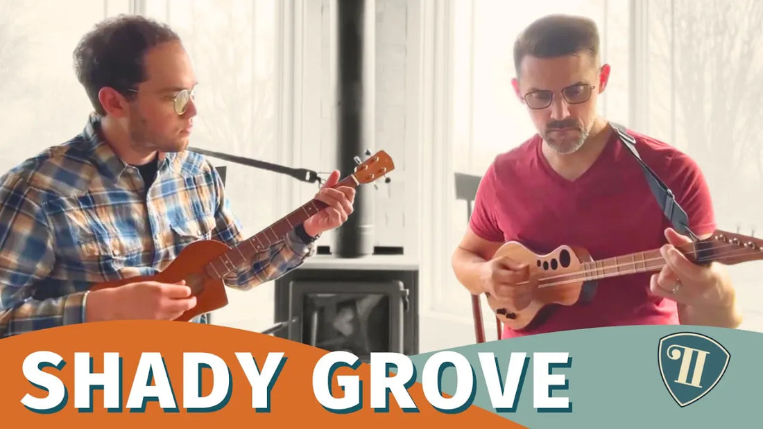 “Shady Grove” | Bluegrass Dulcimer Guitar Jam w/ Justin & Ryan
