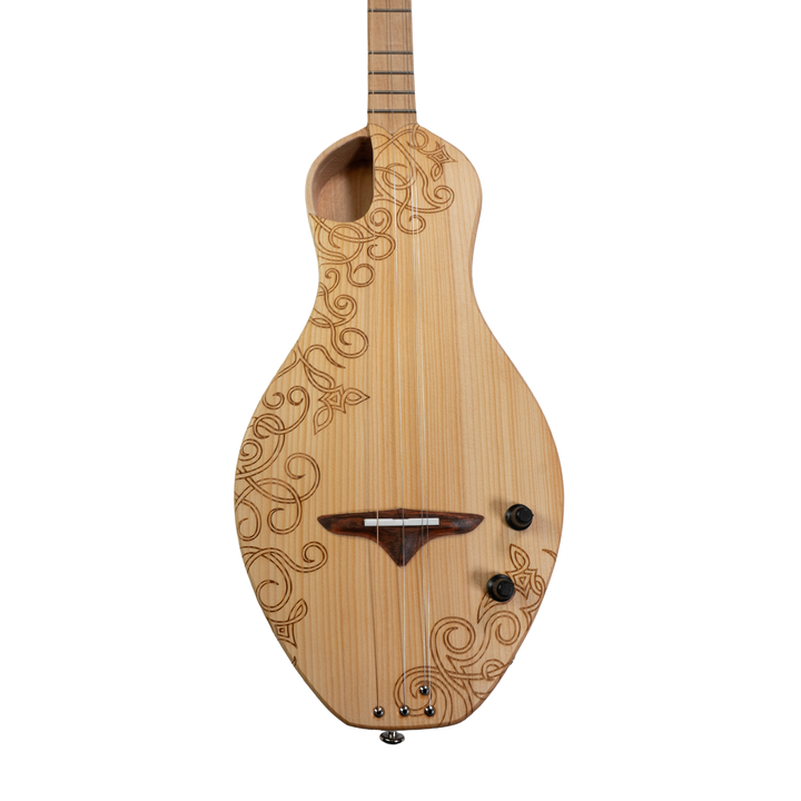 Boondocker Celtic Maple + Spruce Dulcimer Electric/Acoustic
