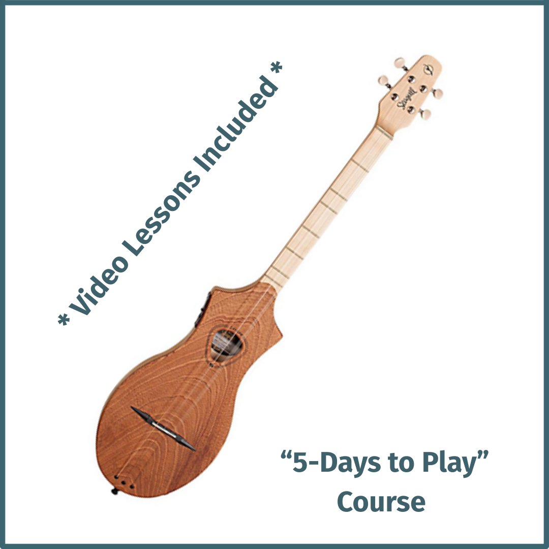 "SF" - Seagull Merlin M4 Mahogany EQ Dulcimer (Factory Second)