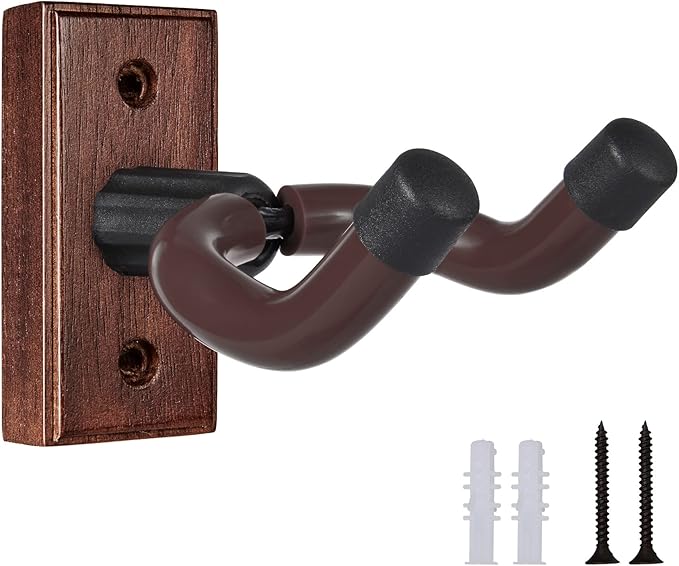 Not for Dulcimers | Wall Hanger for Standard Guitar (Walnut) | SALE