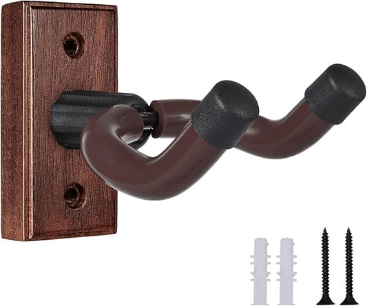 Not for Dulcimers | Wall Hanger for Standard Guitar (Walnut) | SALE
