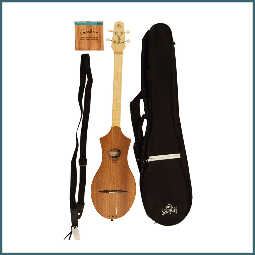 Seagull Merlin, Spruce M4 *Package Deal* Dulcimer